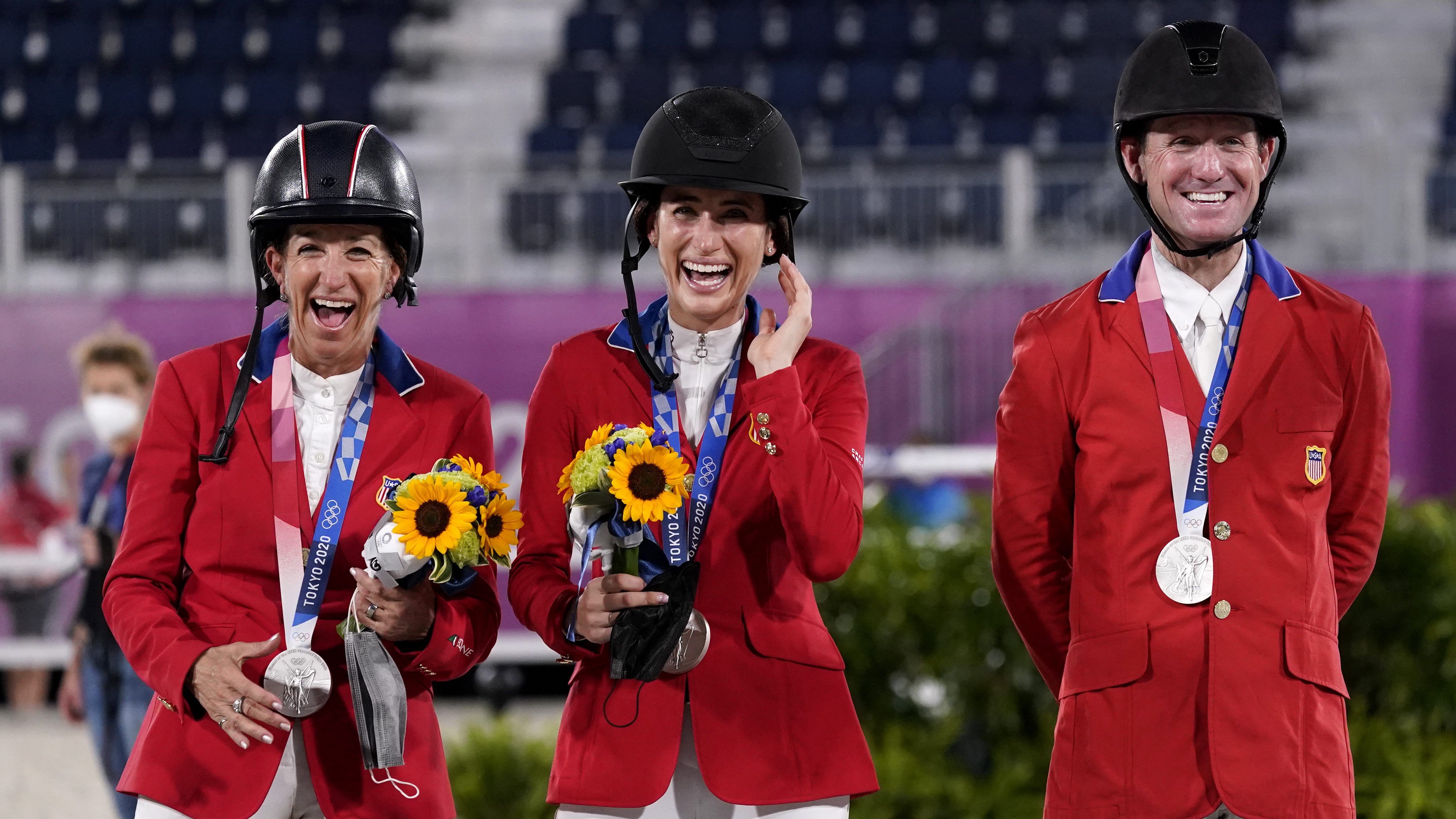 united states won silver medal for equestrian jumping in tokyo olympic